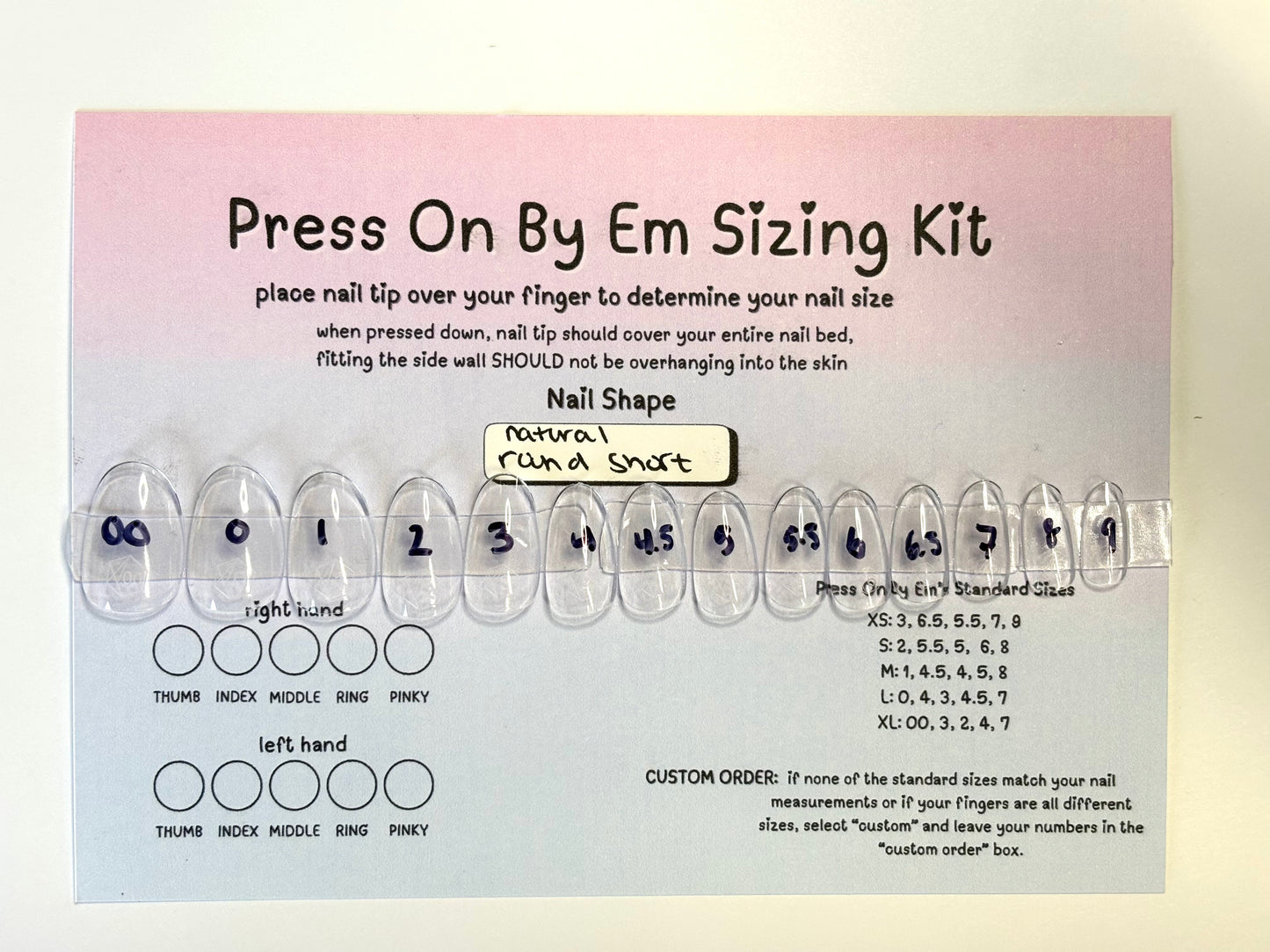 Sizing Kit